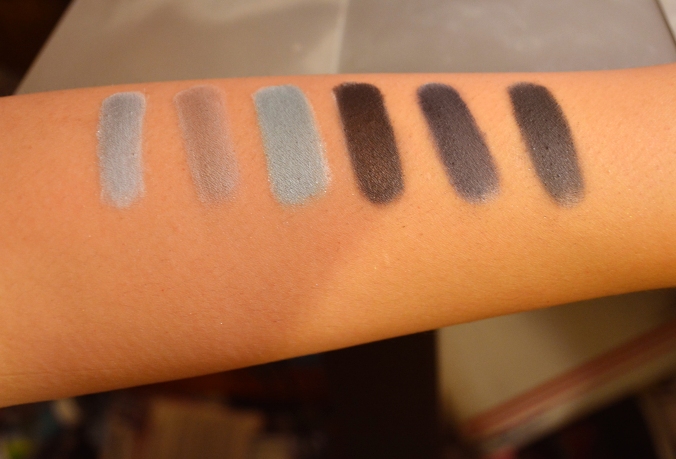 Swatched over Nyx Milk (L-R): Nobody Compares, Tell Me a Lie, Same Mistakes, I Would, Summer Love, Everything Above You.